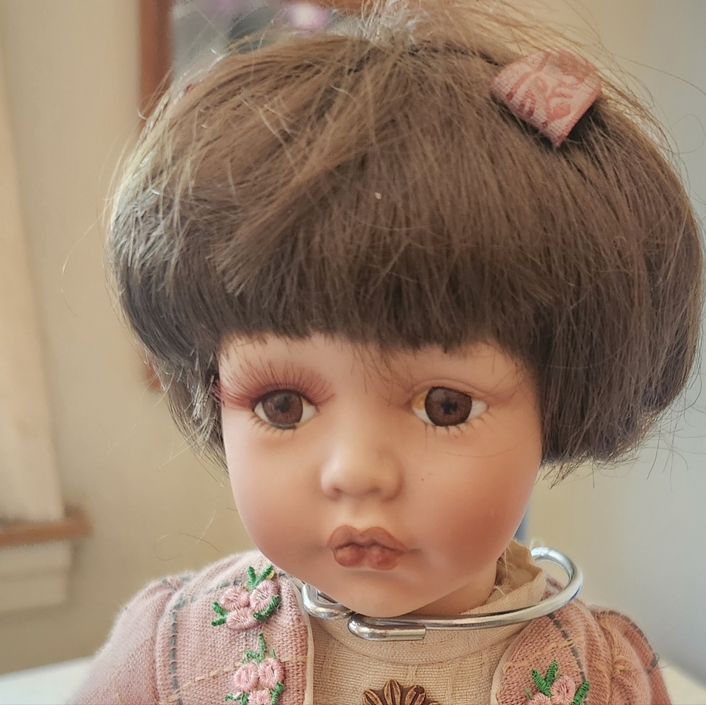 Duck house heirloom dolls